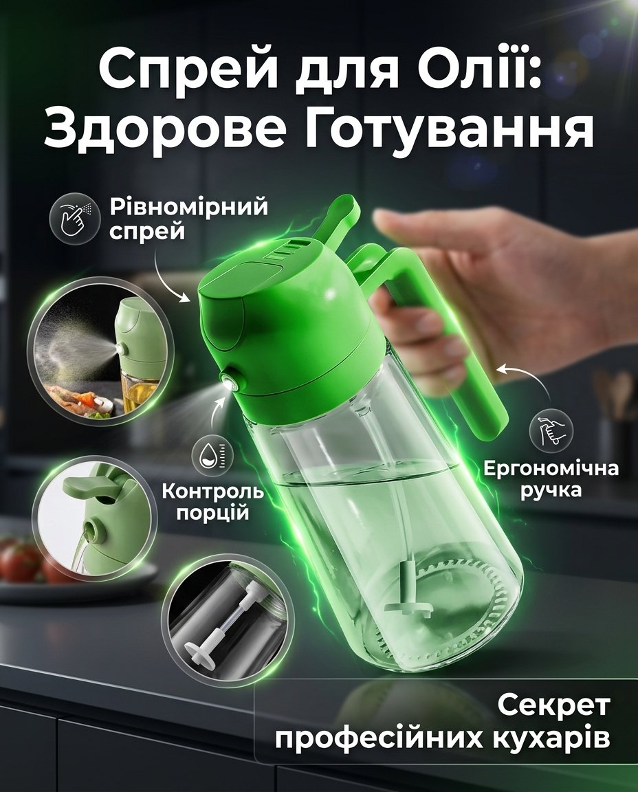magazi.shop Спрей-дозатор для олії